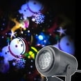 thumbnail image 4 of Spotlights 16 Color Slide Snowflake Projector LED Projection Rotating Lights Christmas Rotating Spotlights for Indoor or Outdoor Decor, 4 of 8