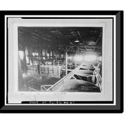 Historic Framed Print, United States Nitrate Plant No. 2, Reservation Road, Muscle Shoals, Muscle Shoals, Colbert County, AL - 67, 17-7/8" x 21-7/8"