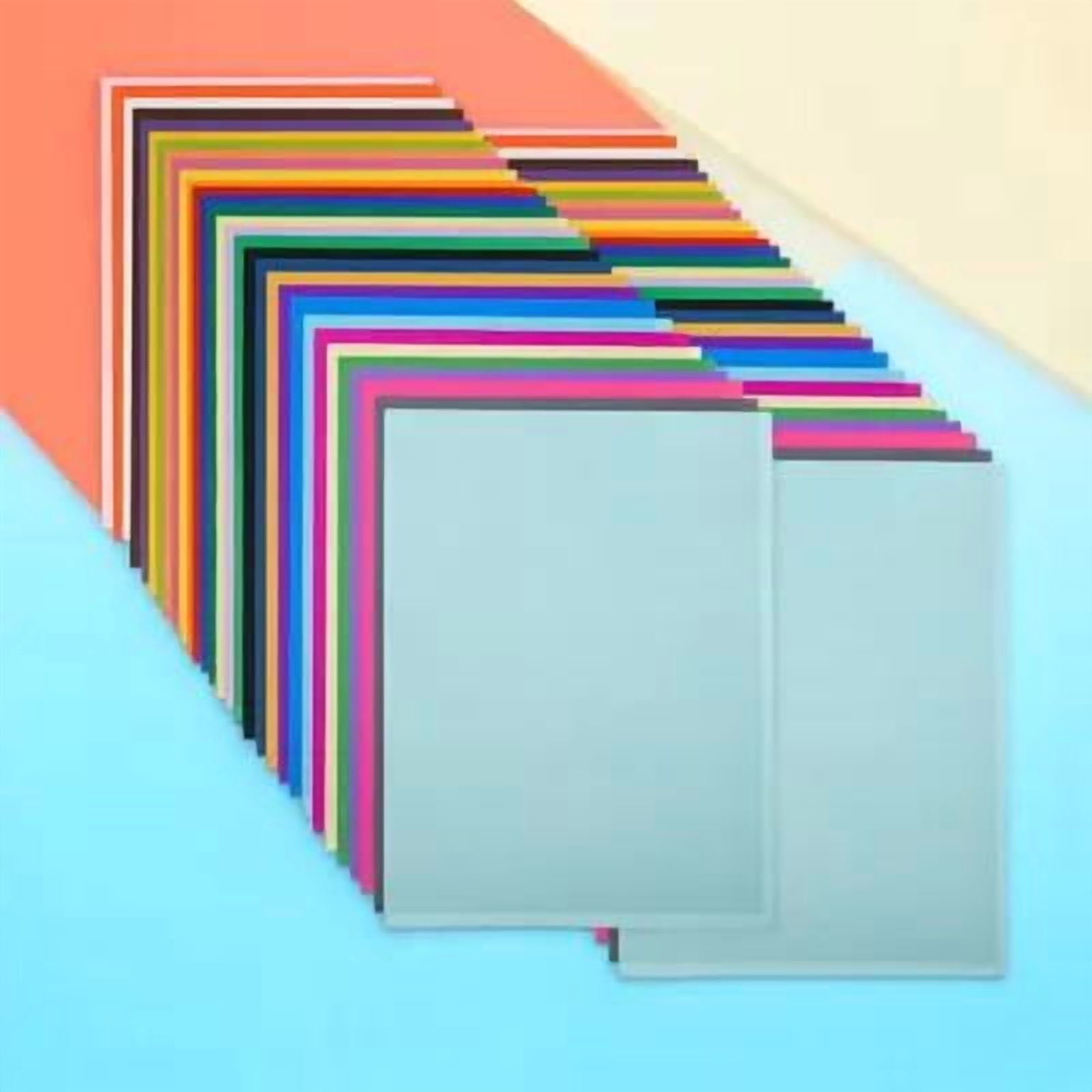 Pretyzoom Multi Colored Cardstock Paper Heavy Sturdy for Painting and Crafts
