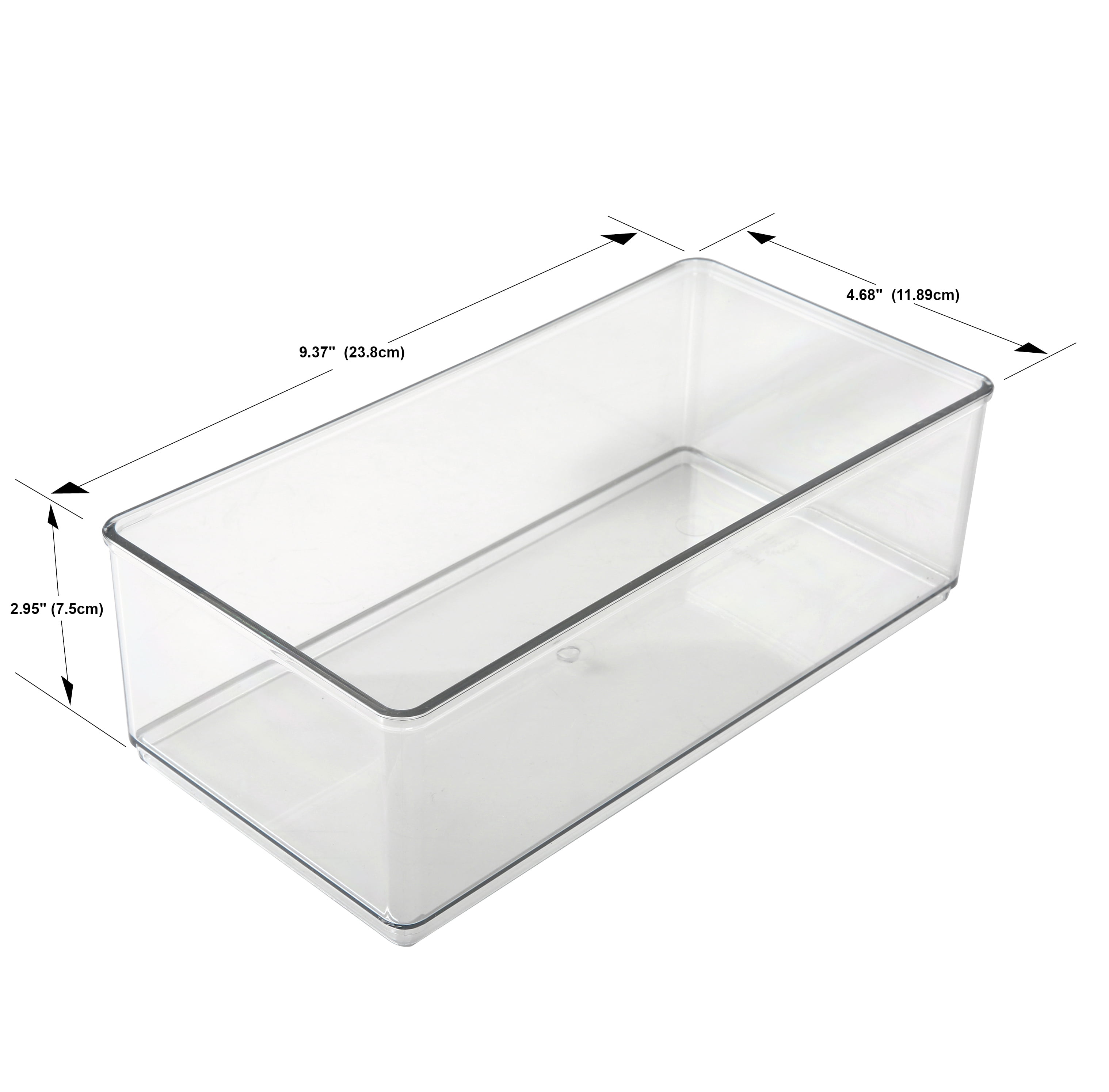 The Home Edit 8-Piece Clear Plastic Beauty Drawer Edit Storage System