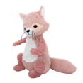 thumbnail image 2 of Les Deglingos Ptipotos  Netoitou the Raccoon Plush | Pink, 2 of 4
