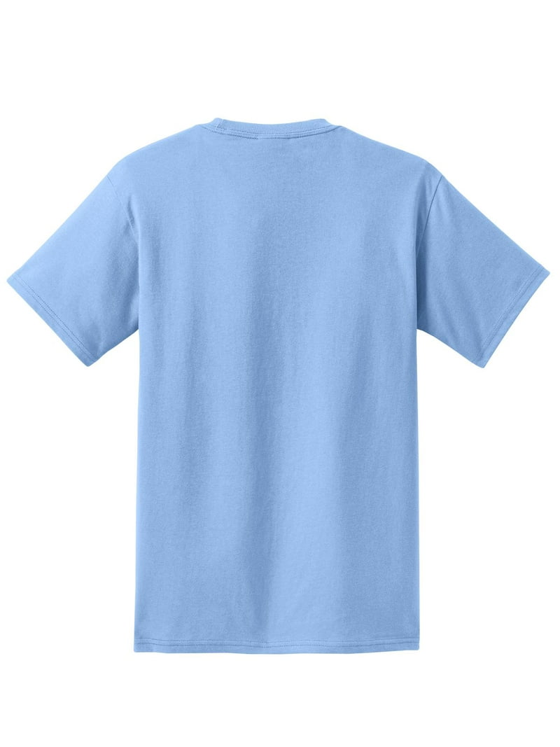 Essential T-Shirt with Pocket. Light Blue. 3XL - Walmart.com