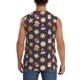 thumbnail image 4 of Balery Holiday Gingerbreads Camisetas sin mangas para hombre, absorbe la humedad y protege contra el mal olor.-X-Large, 4 of 7