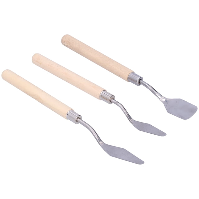 Pala De Paleta, Buena Elasticidad Mano De Obra Exquisita Espátula De Pintura Al óleo Para Pinturas Acrílicas Para Modelado De Pasteles Para Pinturas Al óleo Para Pinturas Sobre