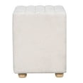 thumbnail image 6 of Teddy Fleece Nightstand with 2 Drawers - Beige, 6 of 10