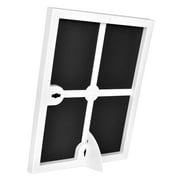 Mainstays 8 x 10 Front-Loading Picture Frames, White, Set of 6