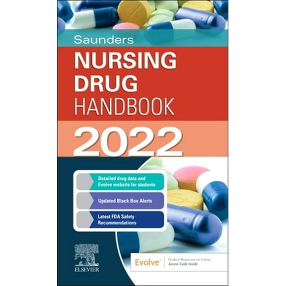 Pre-Owned Saunders Nursing Drug Handbook 2022 (Paperback) 032379890X 9780323798907