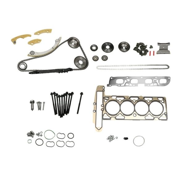Unique Bargains Timing Chain Kit for Buick LaCrosse Regal Verano for Chevrolet Equinox 2.4L 2011-2017 1 Set