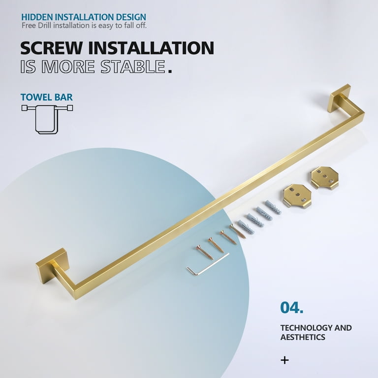 Towel bar lengths sale