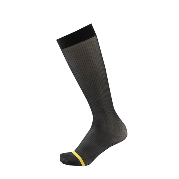 Calcetines de moda para hombre, con bloques de color, para ciclismo al aire libre, calcetines deportivos de nailon y licra.