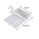 thumbnail image 5 of Organizador de pantalones Inteprter Plegable Acero Inoxidable Violeta Claro 33.2x24 cm, 5 of 6