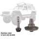 thumbnail image 5 of 01 Engranaje cónico de Acero, Engranaje cónico RC Duradero y Duro Que Proporciona un Impulso para el Engranaje cónico del Eje Delantero 8T para Modelo de automóvil EOTVIA NO, 5 of 6