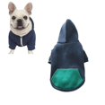 thumbnail image 1 of Dog Clothes Hoodie Pet Cat Warm Soft Cotton Zipper Sweater Coat French Bulldog Pug (shikai), 1 of 1