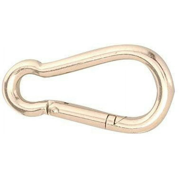 Campbell Chain Spring Link Zinc Stainless Steel 3-1/2" Overall 7/16" Opening