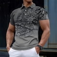 thumbnail image 2 of Icvfdpl Polo Shirts For Men Casual Printed Short Sleeve Daily Work Outings Comfortable Versatile Suitable Spring Summer Men T Shirt Xxl, 2 of 4