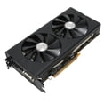 thumbnail image 2 of Tarjeta gráfica RX580 de 8 GB GDDR5 de 256 bits compatible con interfaz DVI D 2 DP, interfaz multimedia HD 2, tarjeta gráfica para juegos con 2 ventiladores, 2 of 12