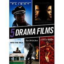 Drama 5 Movie Collection (Flight / The Curious Case of Benjamin Button / Into the Wild / There Will be Blood / American Beauty) (DVD)