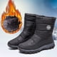 thumbnail image 5 of Botas de nieve de terciopelo de invierno, botas de mujer, zapatos de mujer cálidos, gruesos, impermeables, zapatos de algodón de gran tamaño, 5 of 5
