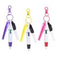 thumbnail image 1 of Uxcell Mini Highlighter Pen, Badge Reel Pen Highlighter Permanent Marker Pen Rose Red/Yellow/Purple, 1 of 7
