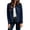 Jackets for Women Navy, variant on Homenesgenics Jackets for Women Spring/Fall Casual Hoodless Long-Sleeve Zipper Jacket Red L