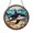 Acrylic 3.5 Inch, variant on Killer Whale Ocean Suncatcher Vibrant Plaque Item Panel Hanging Glass