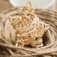 thumbnail image 4 of 10 Pcs Woven Rattan Ring Hanging Decoration, Star Shaped Rattan Ball Vase Filler, Star Shaped Wicker Rattan Balls for Christmas/Weddings/DIY Crafts/Home Decor, 4 of 9