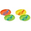 Munchkin White Hot Toddler Plates - 4 Count - Assorted Colors