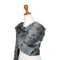 thumbnail image 4 of Mantón NOVICA Java Starlight Silk Batik Blue 100% para mujer, 4 of 8