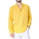 thumbnail image 1 of pstuiky camisas de manga larga para hombre, Camisa informal tipo cárdigan con cuello vuelto liso a la moda para hombre top de hombre xxl, 1 of 2
