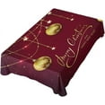 thumbnail image 5 of Coolnut Christmas Balls Tablecloth, Waterproof Washable Polyester Square Table Cover, Durable Tablecloth for Kitchen Dining Table Party Decor, 60"X 90", 5 of 7
