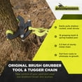 thumbnail image 2 of Brush BG-01 Grubber Original Brush Grubber Weed Remover Tool and BG-04 Tugger Chain, 2 of 11