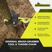 Brush Grubber Weed Remover and Brush Puller Tool Set BG-01 and BG-04 - 2 Pack