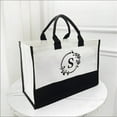thumbnail image 1 of Xihbxyly Bolsa de Lona, Bolsa de Playa Personalizada, Diseño de Estampado Clásico, Espaciosa para Uso Diario, Versátil para Viajes y Compras, Ligera y Duradera, 42 X 32 X 15 Cm., 1 of 5