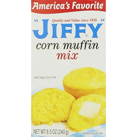 Jiffy Muffin Mix, Corn, 8.5 oz (1-Box)