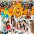 thumbnail image 5 of Tung Tung Sahur Party Supplies 6th Decor Kit Balloons Birthday Cake Topper Decorations, 5 of 6