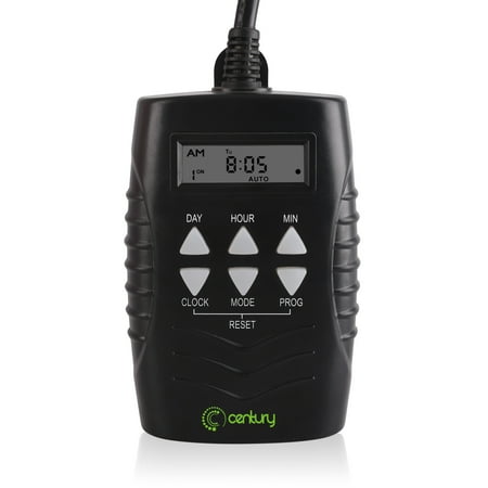 BN-LINK 7 Day Heavy Duty Digital Programmable Timer - Dual Outlet (Outdoor)