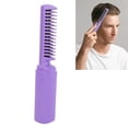 thumbnail image 1 of Peine De Peluquería Peine De Peluquería Mini Peine Alisador De Pelo Inalámbrico Recargable Por USB Para Todo Tipo De Cabello Púrpura, 1 of 7
