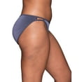 thumbnail image 4 of Vanity Fair Womens Plus Size illumination Bikini Panty, 10, Steele Violet, 4 of 4