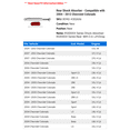 thumbnail image 2 of Rear Shock Absorber - Compatible with 2004 - 2012 Chevy Colorado 2005 2006 2007 2008 2009 2010 2011, 2 of 2