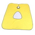 thumbnail image 1 of Delantal visible de peluquero impermeable para colorear resistente a las amarillo Zulema capa de barbero, 1 of 7