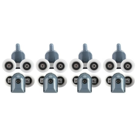 lv life 8 x twin bottom top shower door rollers pulleys wheels