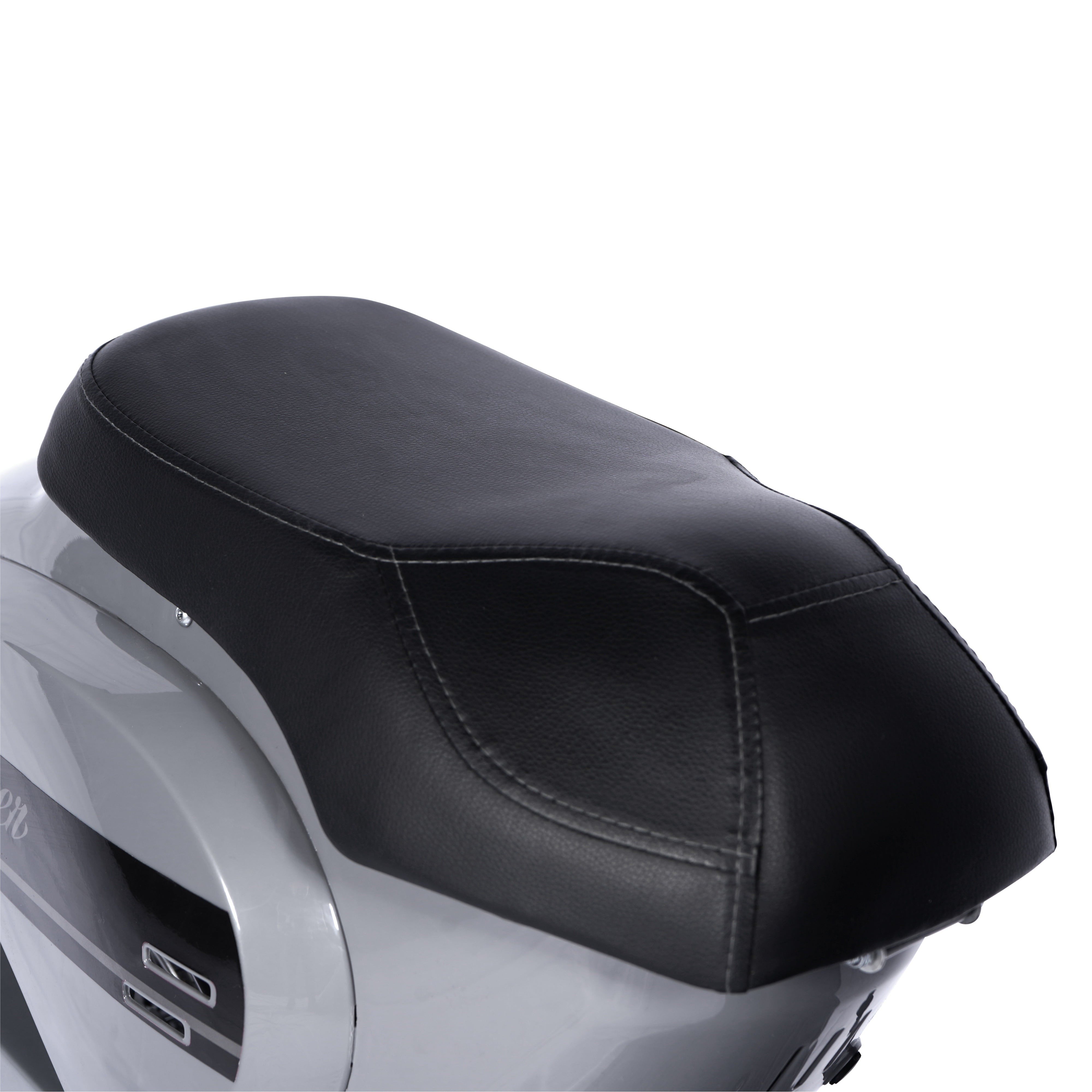 Hyper Toy Company, 24V Retro Electric Scooter, Children Ages 13+, up to 14 MPH, Silver