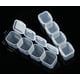 thumbnail image 3 of Caja organizadora de joyas con rejilla transparente para almacenamiento compacto, 3 of 3