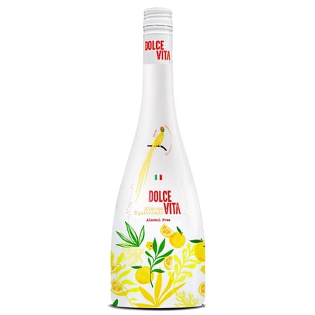 Dolce Vita Mimosa Equivocado Non-Alcoholic Citrus Sour Cocktail Mixer 1 Bottle 750 mL