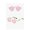 Pink, variant on Steampunk Sunglasses Metal Frame PC Lens UV Protection for Men and Women Fashion Eyewear Unisex Lightweight Retro Style