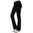 thumbnail image 3 of MixMatchy Women's Fashion Trendy Sexy Stylish Flare Bell Bottom Bootcut Jean, 3 of 6