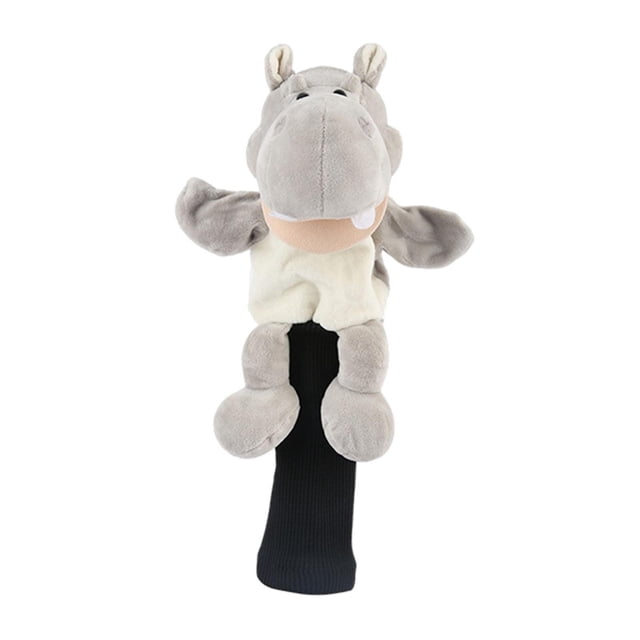 Wosthever Golf Club Headcover Wood Driver Head Cover Protector Sleeve Golf hipopótamo gris