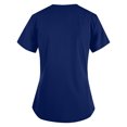 thumbnail image 3 of Snoarin Été Plus Size Workout Tops for Women Manches Courtes Col Rond Tops Travail Uniforme Couleur Unie avec Poches Blouse Work Uniformes for Women sur Dégagement, 3 of 3