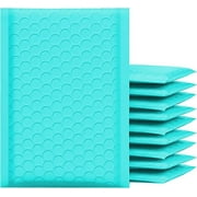 Yens Poly Bubble Mailer, Cushioning Padded Envelopes for Shipping, Mailing, Packaging,PM#000-500pcs (4 X 7 in)-Teal