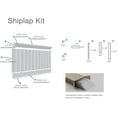 thumbnail image 6 of 32" Height Deluxe Shiplap with a Nickel Gap 8' Length PVC Wainscoting Kit, (for heights up to 33-5/8"), 6 of 7